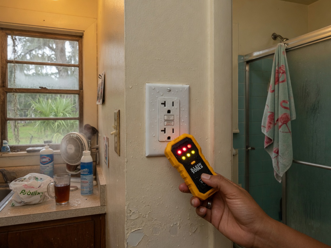 GFCI Outlet Testing in Humid Spanish Fort Kitchens and Bathrooms