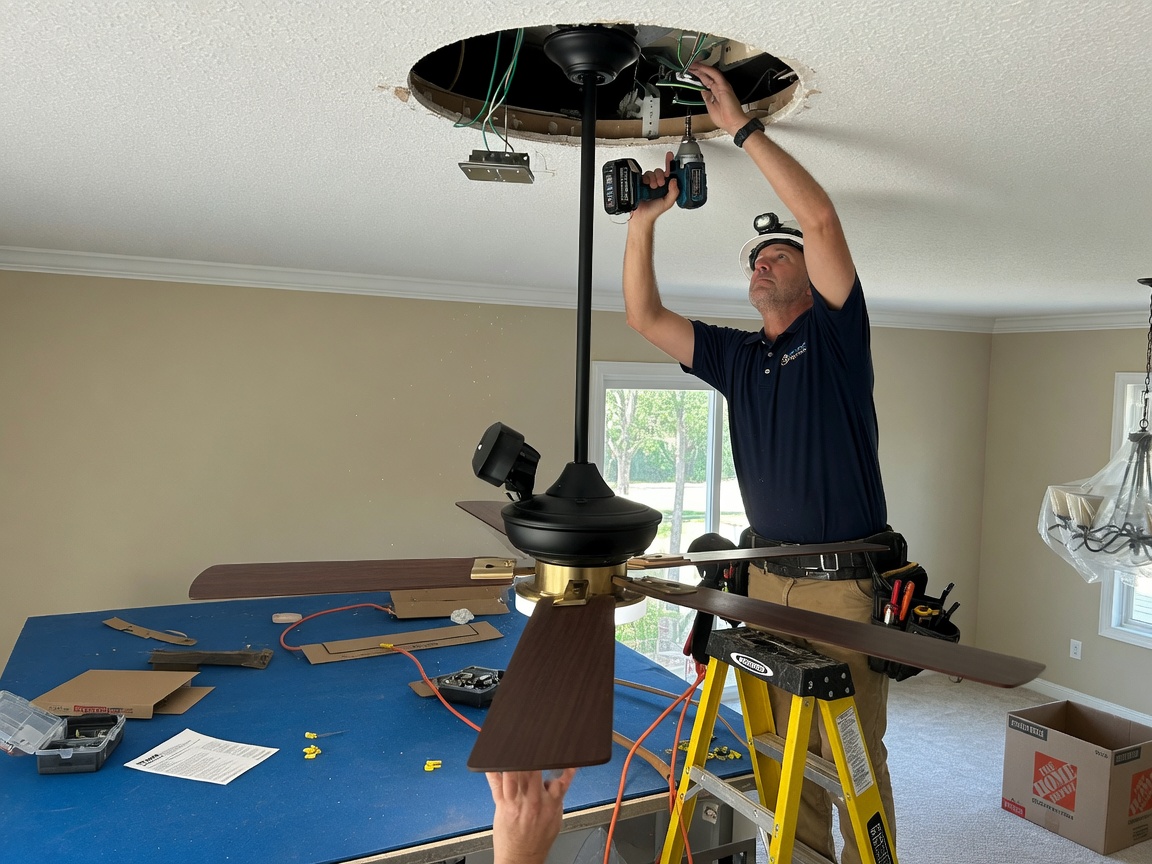 Ceiling Fan Installation in Spanish Fort, AL